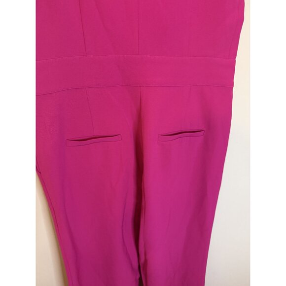 NWT Generation Love Rowenna Sleeveless Jumpsuit Hot Pink Sz 8 [jb] - Picture 8 of 9